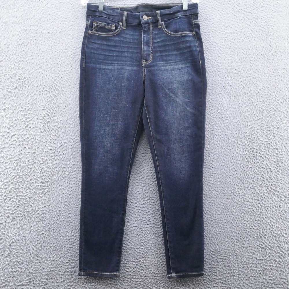 Buckle Black Fit No 75 Ankle Skinny Jeans Womens 29x27 Dark Wash Blue